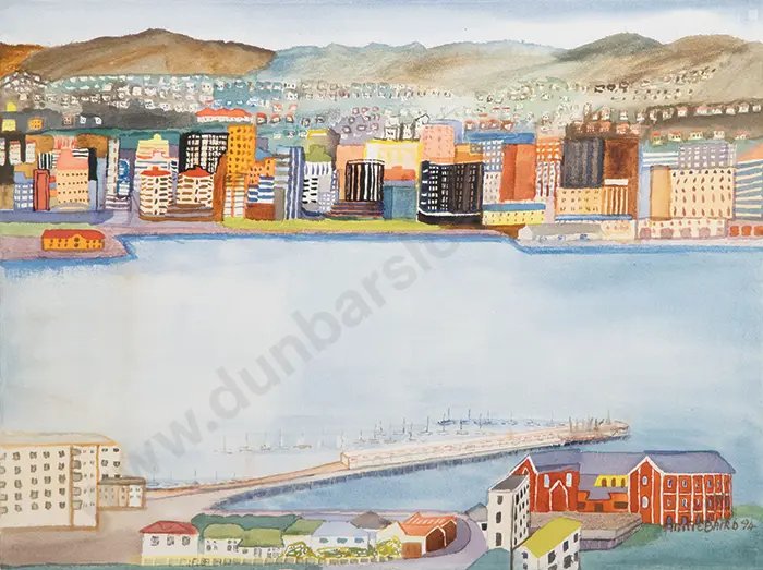 Annie Baird - Wellington Harbour from Roseneath Image 1++