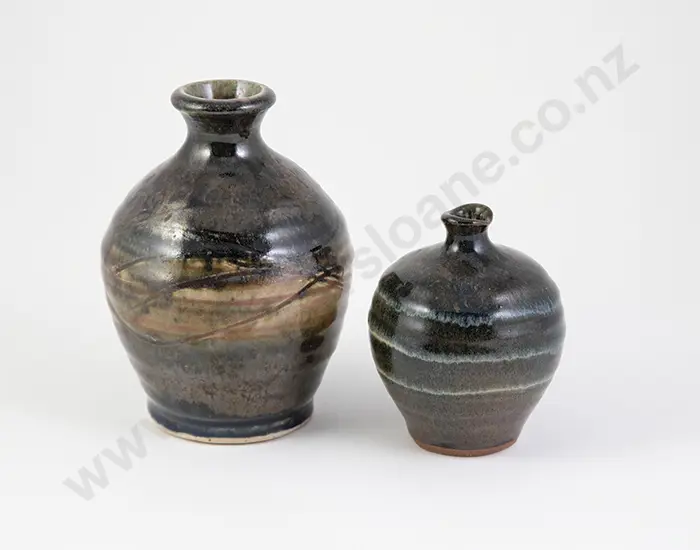 Mirek Smisek Two Ovoid Specimen Vases Image 1++