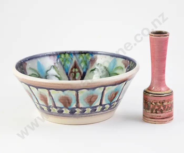Kenneth Clark Majolica Bowl Image 1++