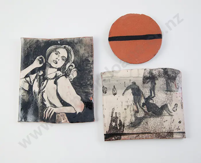 Scott McFarlane three ceramics: Untitled #208 Image 1++