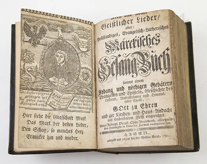 1785 German Religious Book Image 1++