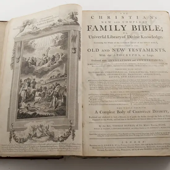 Rev Thomas Bankes - The Christian's New and Compleat Family Bible
