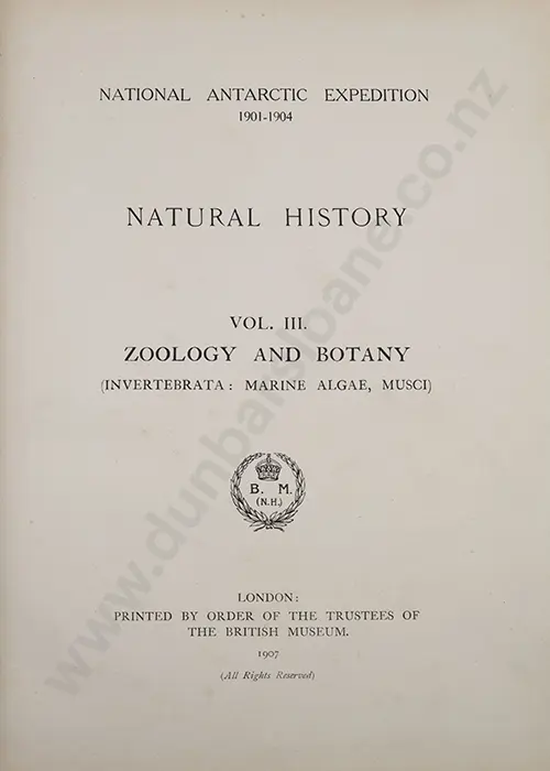 National Antarctic Expedition 1901-1904, Vols II & III Image 1++