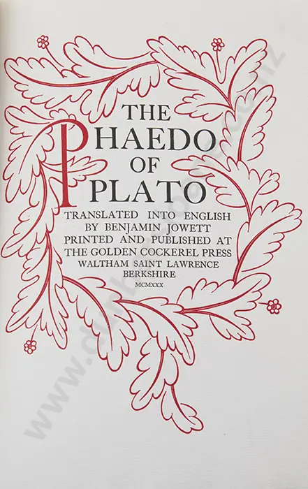 The Phaedo Image 1++