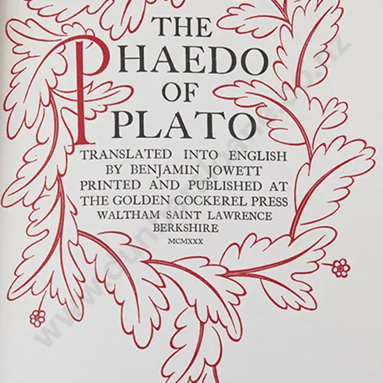 The Phaedo