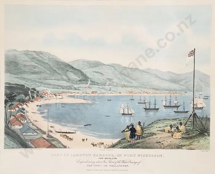 Charles Heaphy (after) Part Of Lambton Harbour Image 1++