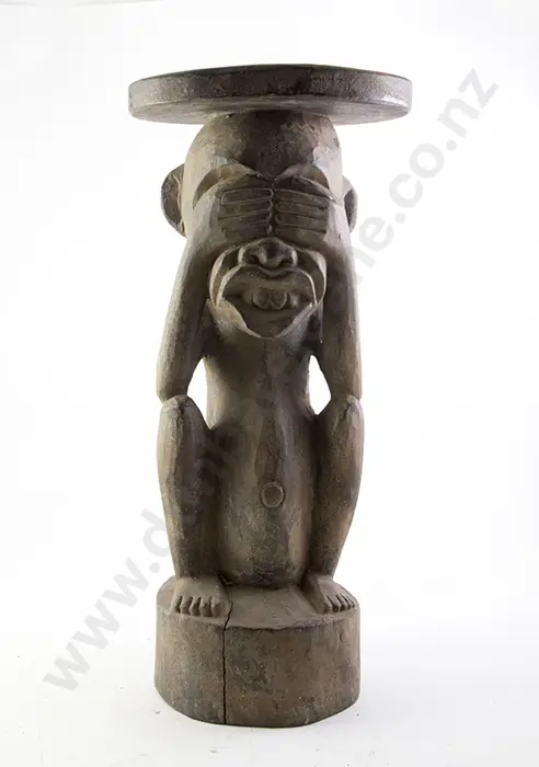 Carved Stool Image 1++