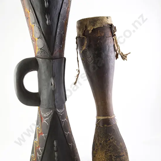 Two PNG Kudu Drums