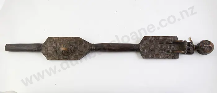 African Carved Orators Stick Image 1++
