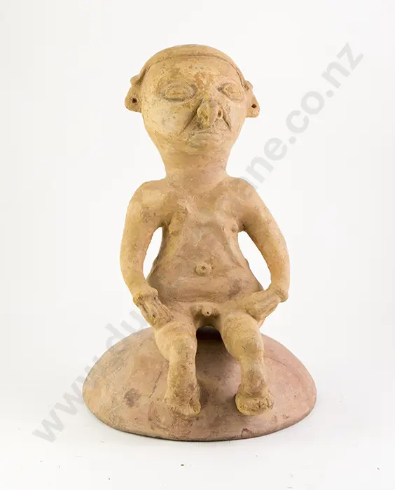 Pre Columbian Clay Figure Image 1++