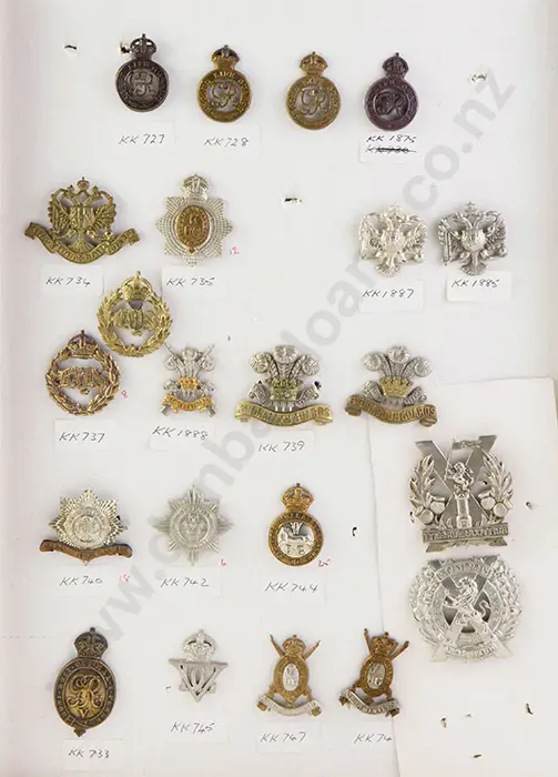 Collection Mainly British Regimental Cap Badges Image 1++