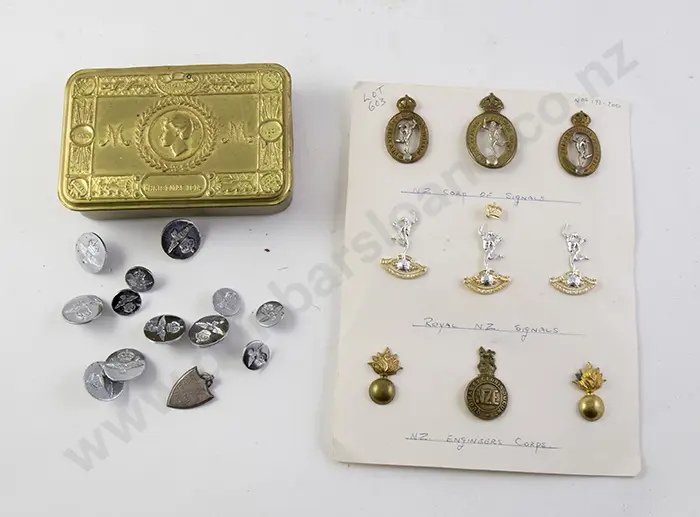 Collection NZ Regimental Cap Badges Image 1++