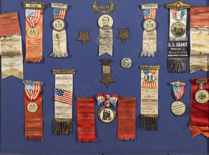 Collection American Civil War Veteran Ribbons Image 1++