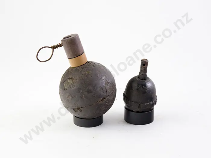 WWI French Bracelet Type Grenade and German Image 1++