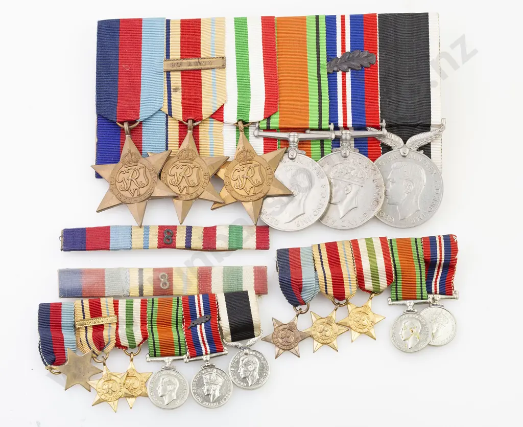 WWII Six Medal Group Image 1++