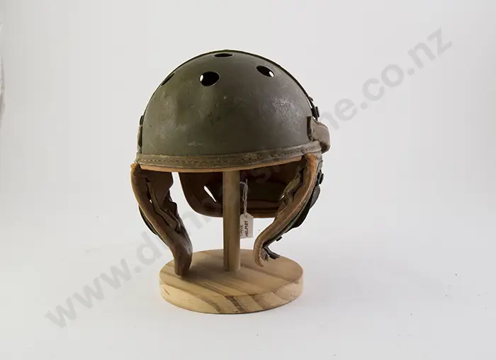 WWII USA Rawlings Patent Tank Helmet Image 1++