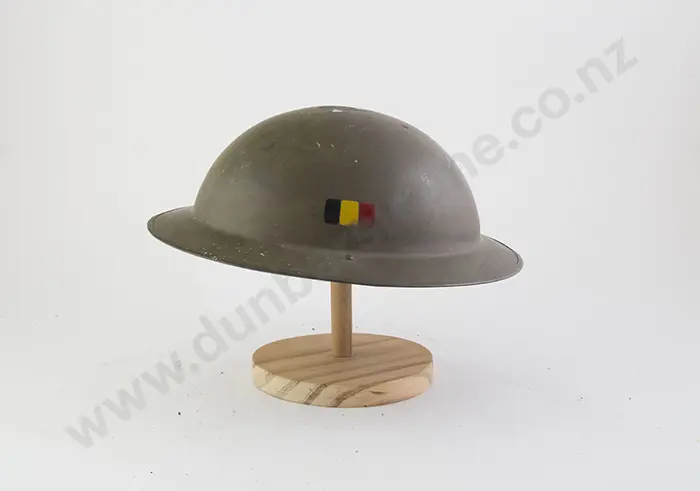 WWII Belgian Helmet Image 1++