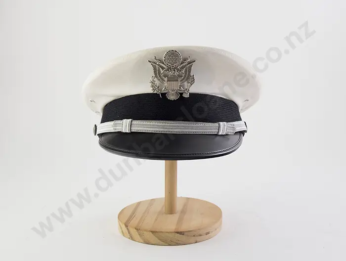 USA Naval Officers Dress Visor Cap with Shoulder Boards Image 1++