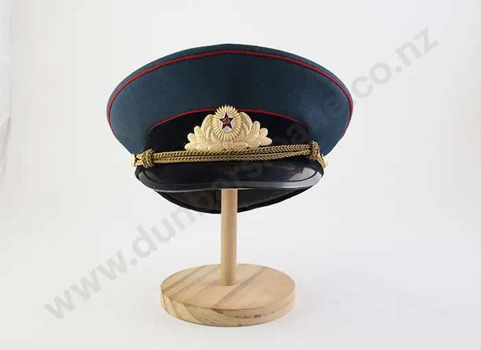 Soviet Frontier Officers Visor Cap & Shoulder Boards Image 1++