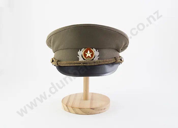 North Vietnam Officers Peaked Cap Image 1++