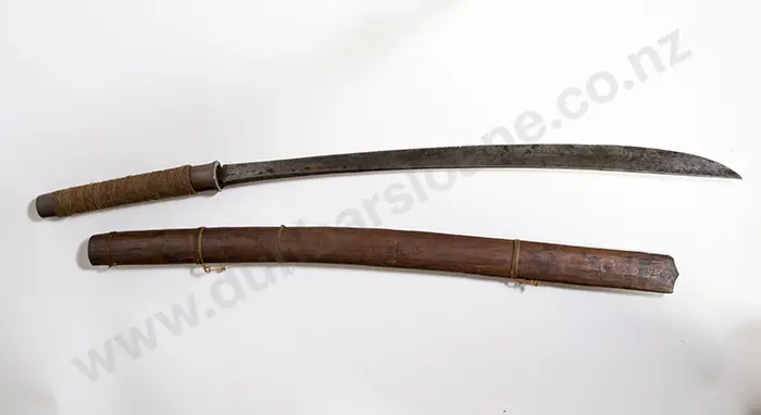 Antique Thai Dao Sword Image 1++