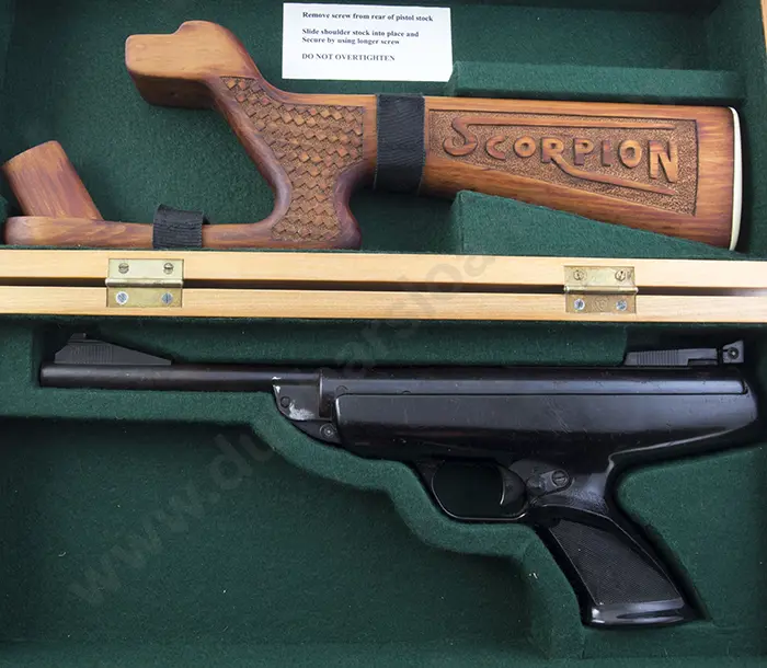 BSA Scorpion Spring Air Pistol Image 1++