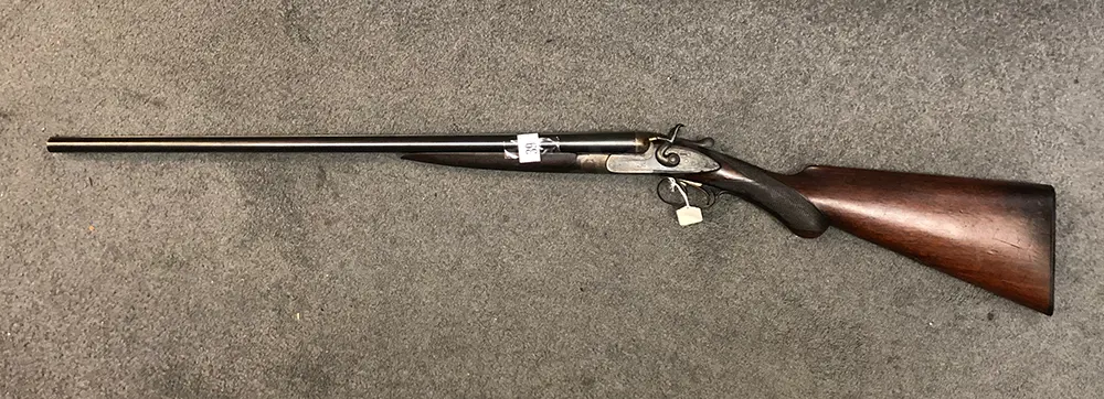 A & W McCarthy Dunedin Double Barrel Hammer Shotgun Image 1++