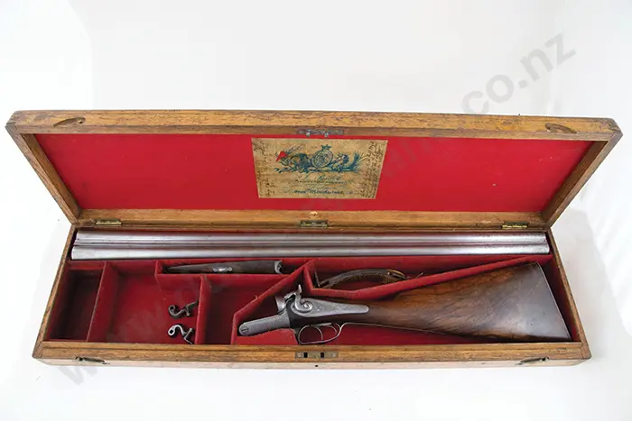 Cased Purdey Double Barreled Shotgun Image 1++
