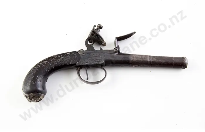 Geo III Officers Flintlock Pistol by Griffin Image 1++