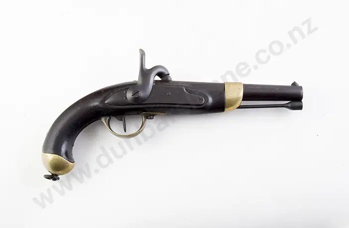 C19th French Percussion Pistol Image 1++
