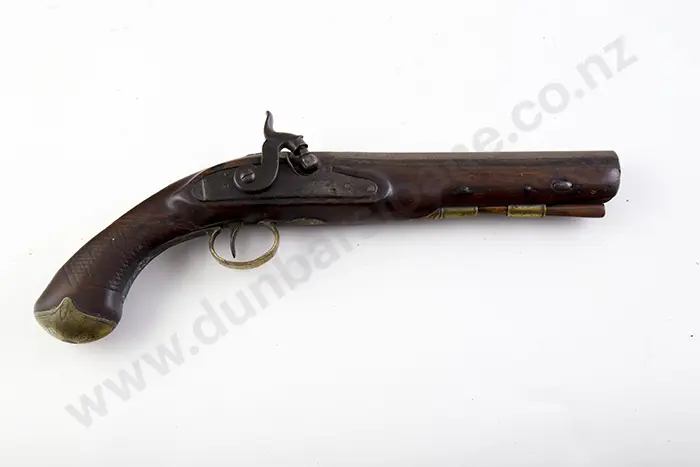 Late C18th French Percussion Pistol Image 1++