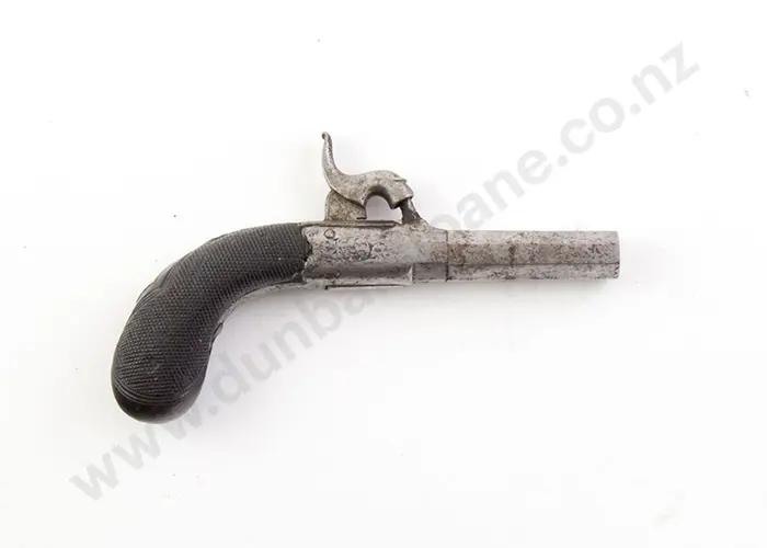 C19th Percussion Muff Pistol Image 1++