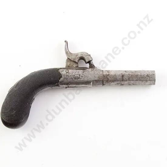 C19th Percussion Muff Pistol