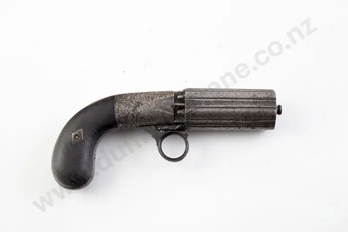 C19th Pepperbox Pistol Image 1++