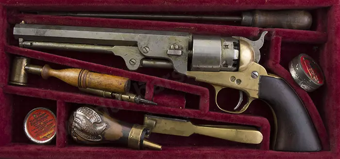 Replica 1851 Navy Colt .44 Black Powder Pistol Image 1++