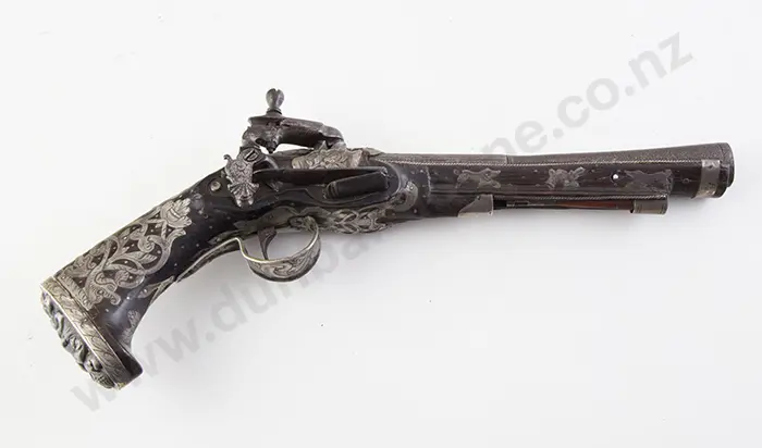 C18th Eastern European Percussion Pistol Image 1++