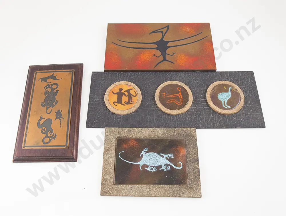 Collection NZ Made Enamel on Copper Ware Image 1++