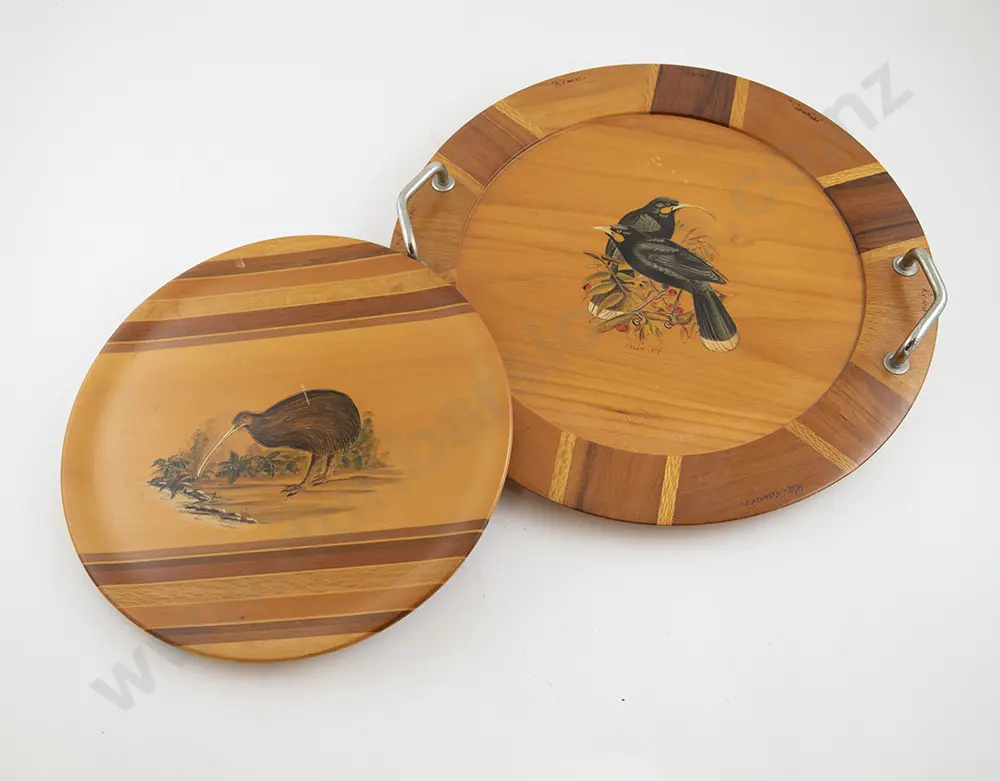 NZ Sovereign Ware Native Timber Tray, Plaque and various Image 1++