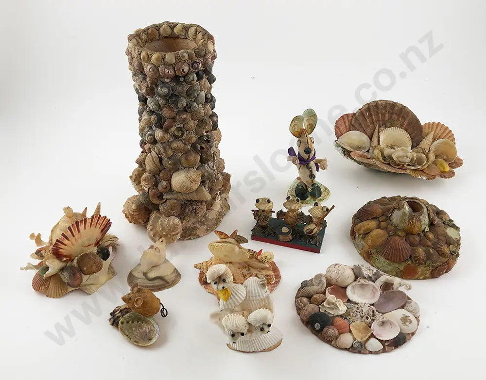 Collection Sea Shell Folk Art Ware Image 1++