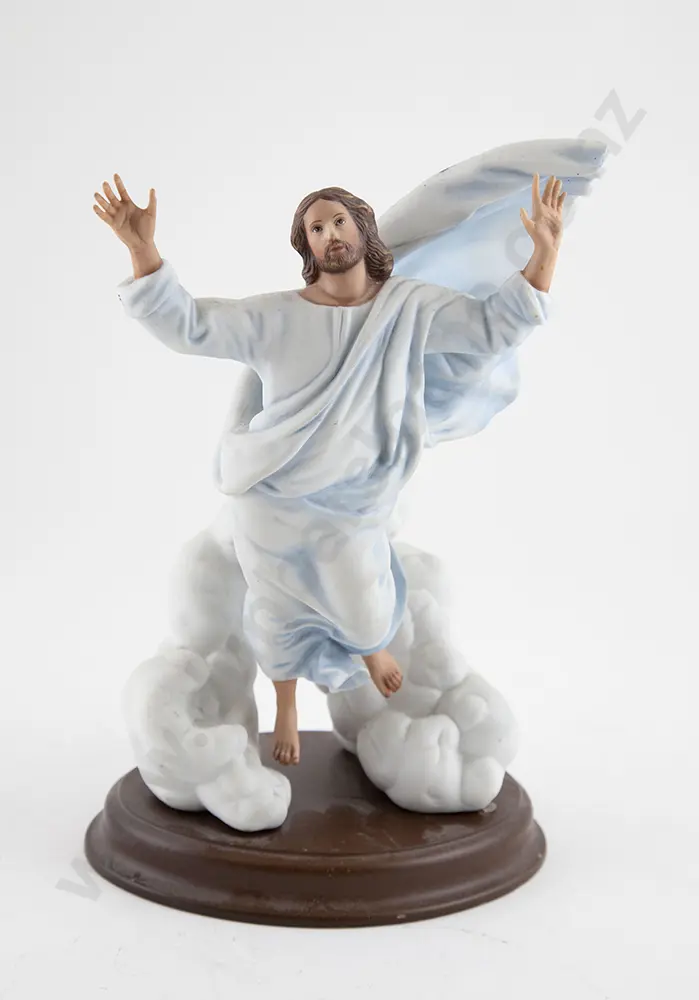 Modern Porcelain Statue of Christ, crucifix and statue Image 1++