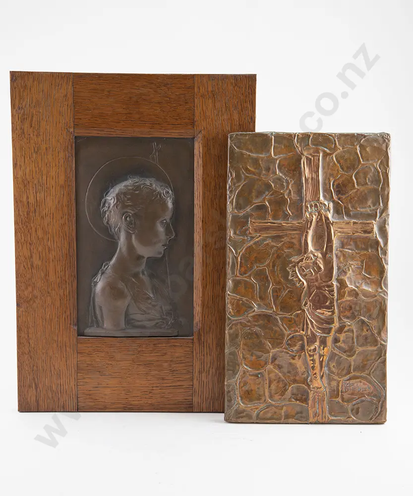 Early C20th European Copper Panel and other Image 1++