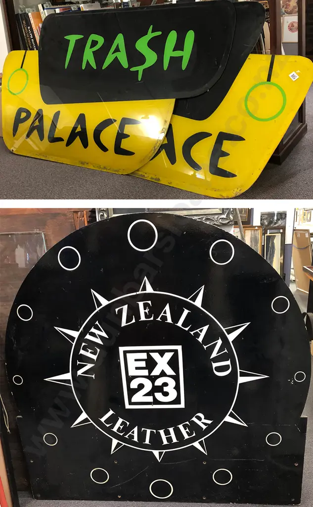 Large EX 23 Wooden Shop Sign Image 1++