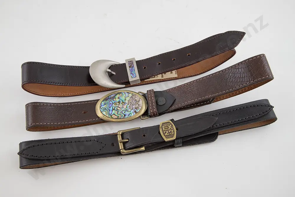 Collection EX23 Leather Belts (12) Image 1++