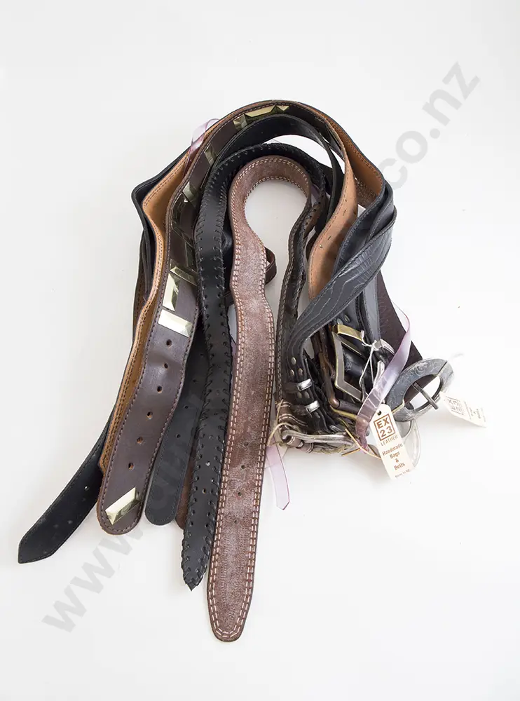 Collection EX23 Leather Belts (12) Image 1++