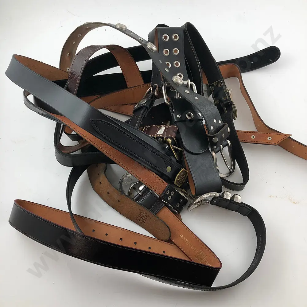 Collection EX23 Leather Belts (12) Image 1++
