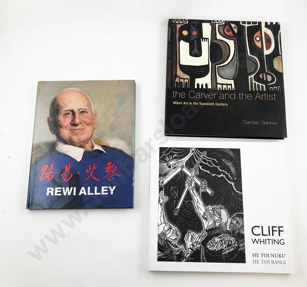 Three Maori Art Reference Volumes Image 1++