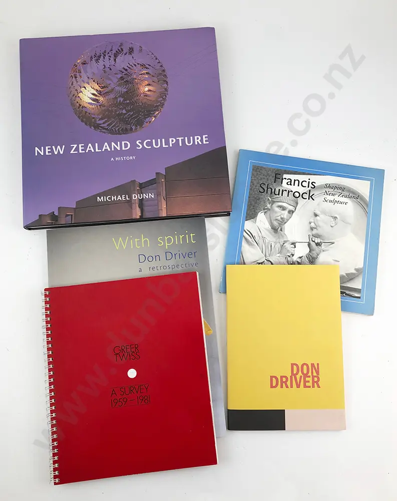 Five NZ Sculpture Volumes Image 1++