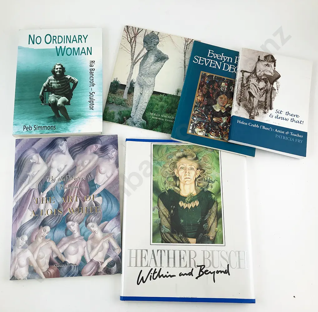 Six Various NZ Female Artist Volumes Image 1++
