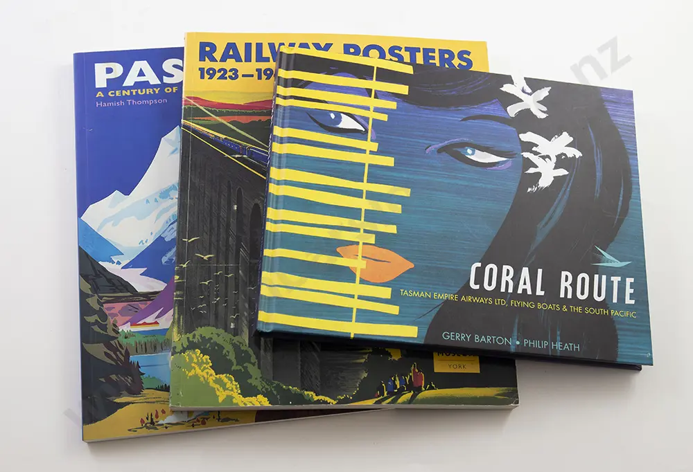 Three NZ Poster/Advertising Volumes Image 1++