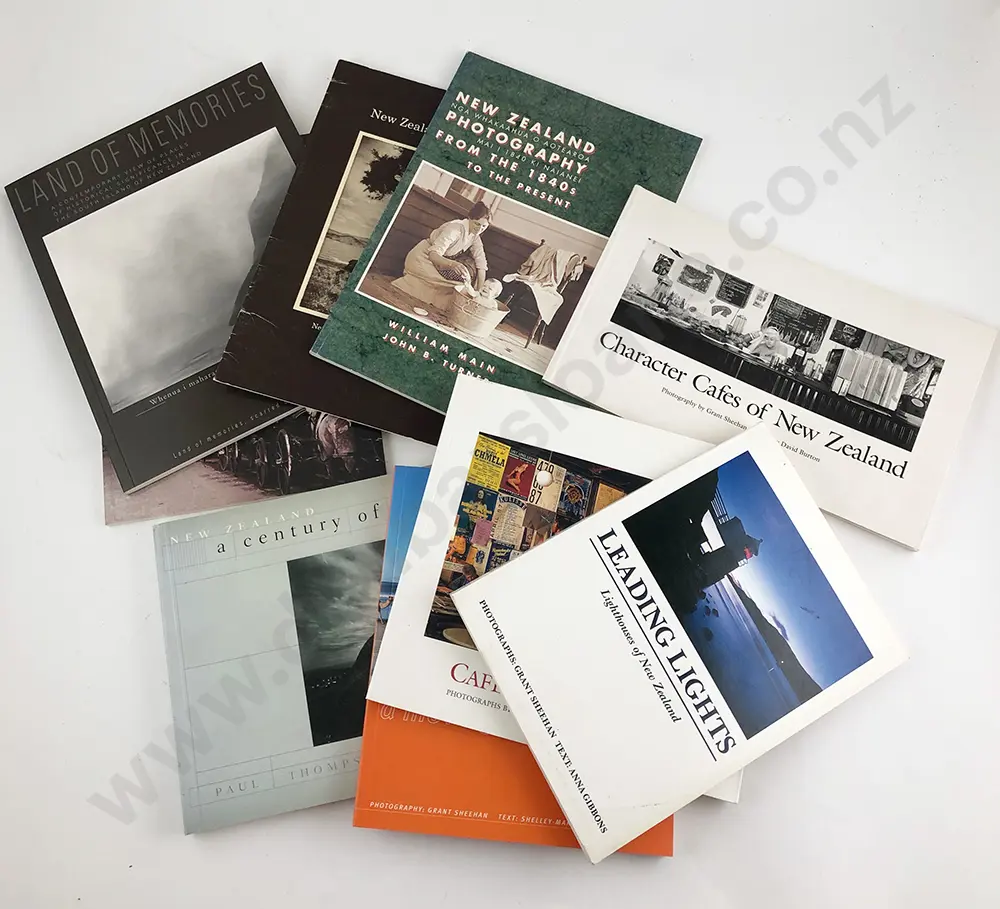 Nine NZ Photographic Related Volumes Image 1++